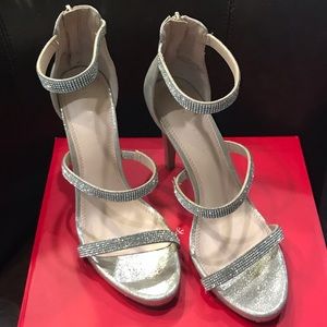 Rhinestone Strap Sandals